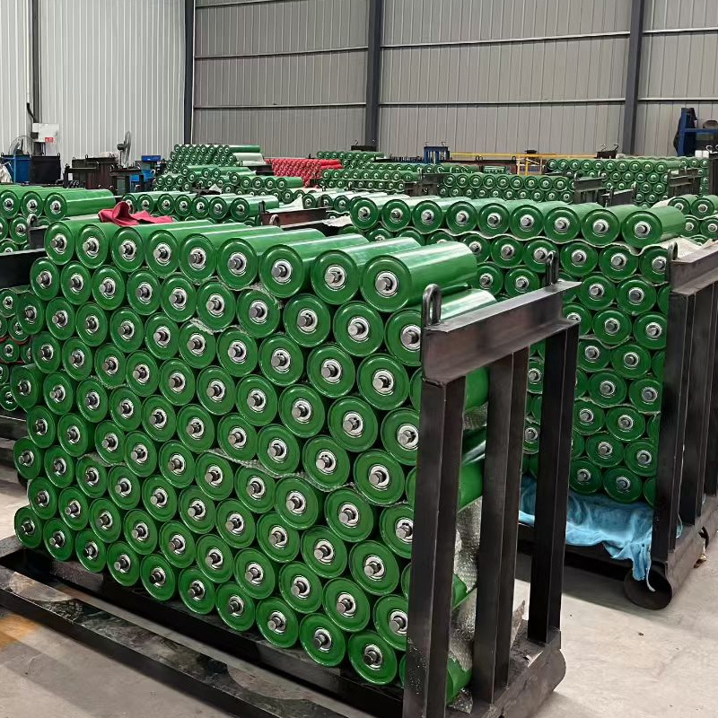 PU / Rubber Parallel Coated Roller production photo
